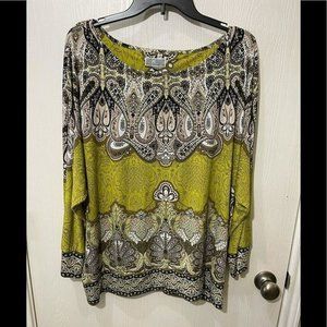 JM Collection jeweled top